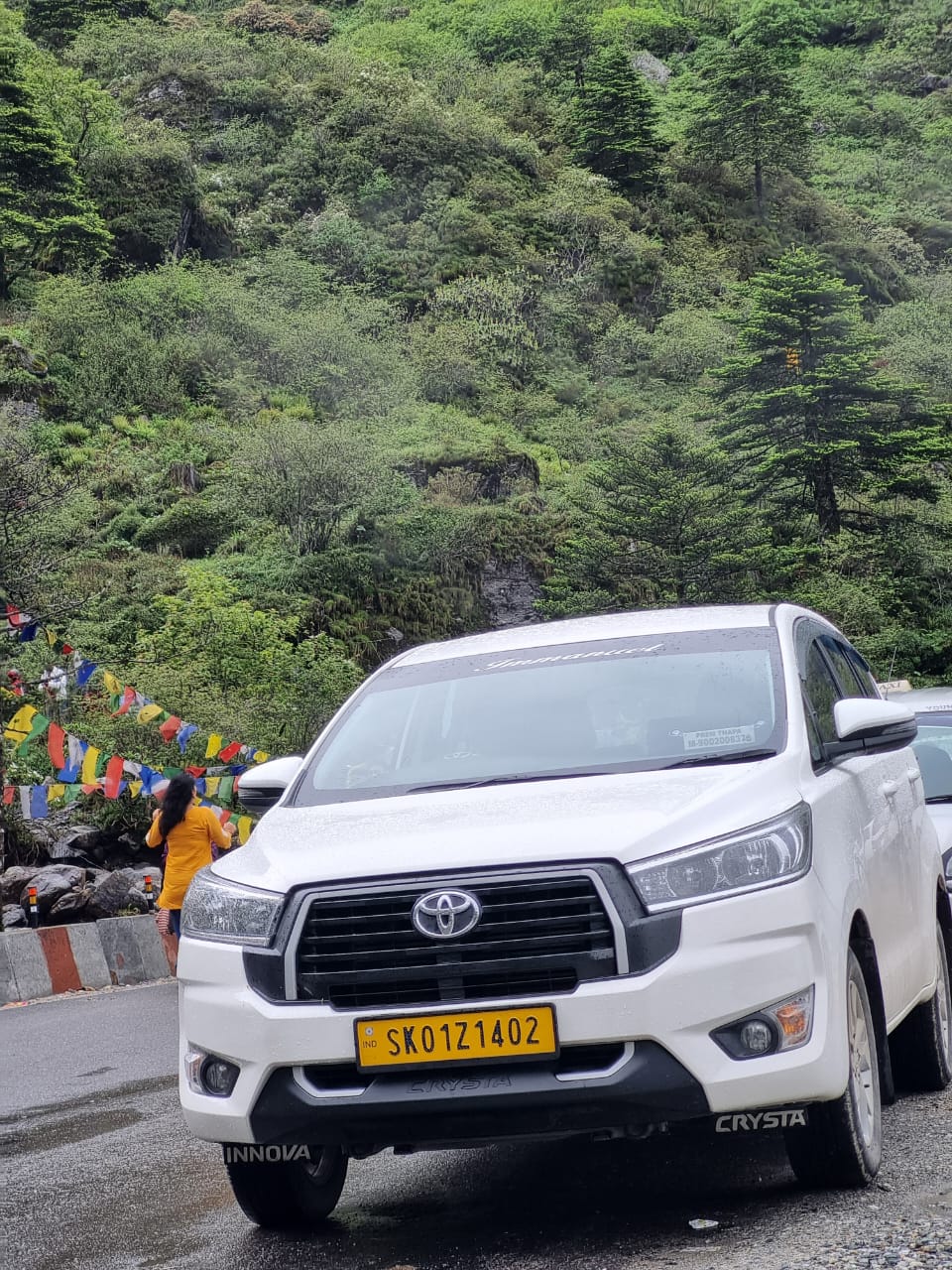 Toyota Innova Crysta used by Rakesh